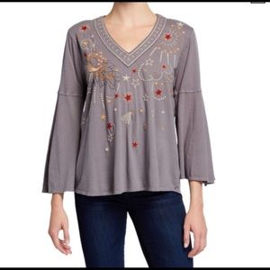 Johnny Was Calisto Swing Blouse Galaxy